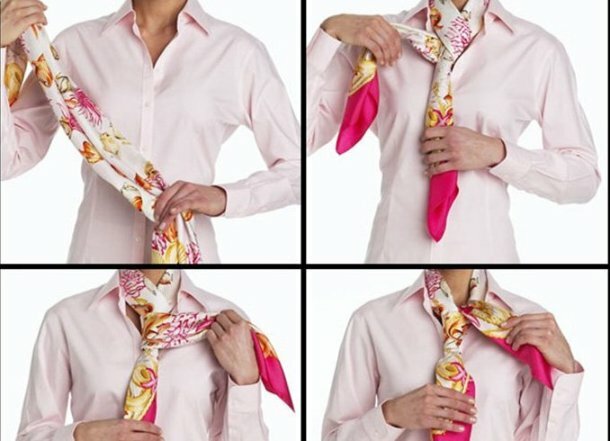 Способ по типу галстука